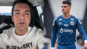 Regis Danese explica cobrança a goleiro do Santos