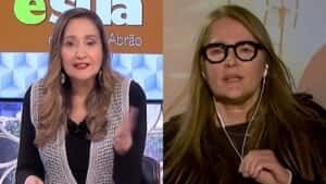 Sonia Abrão expõe antipatia por Ilze Scamparini ao vivo: ‘Muito feio!’