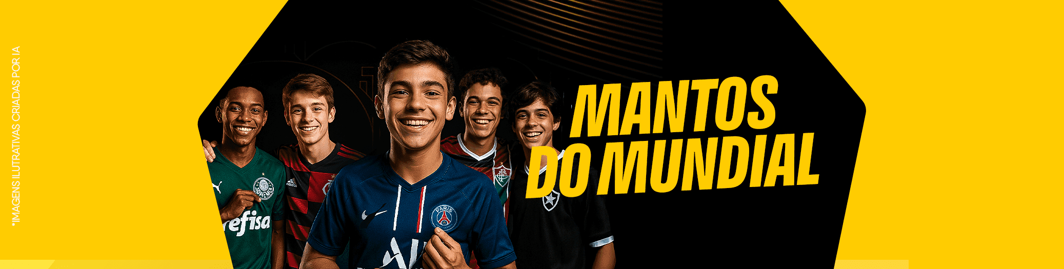 Mantos do Mundial de Clubes – Sé quem é Clube ganha!
