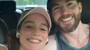 Chris Evans diz que pediu namorada em casamento em português