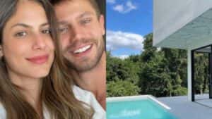 Jonas Sulzbach exibe casa que construiu com a ex Mari Gonzales