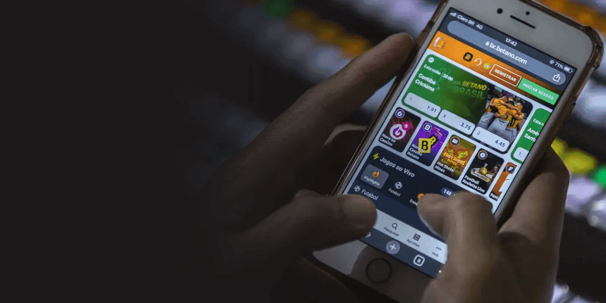 Mulher perde casa e se separa por vício em apostas on-line