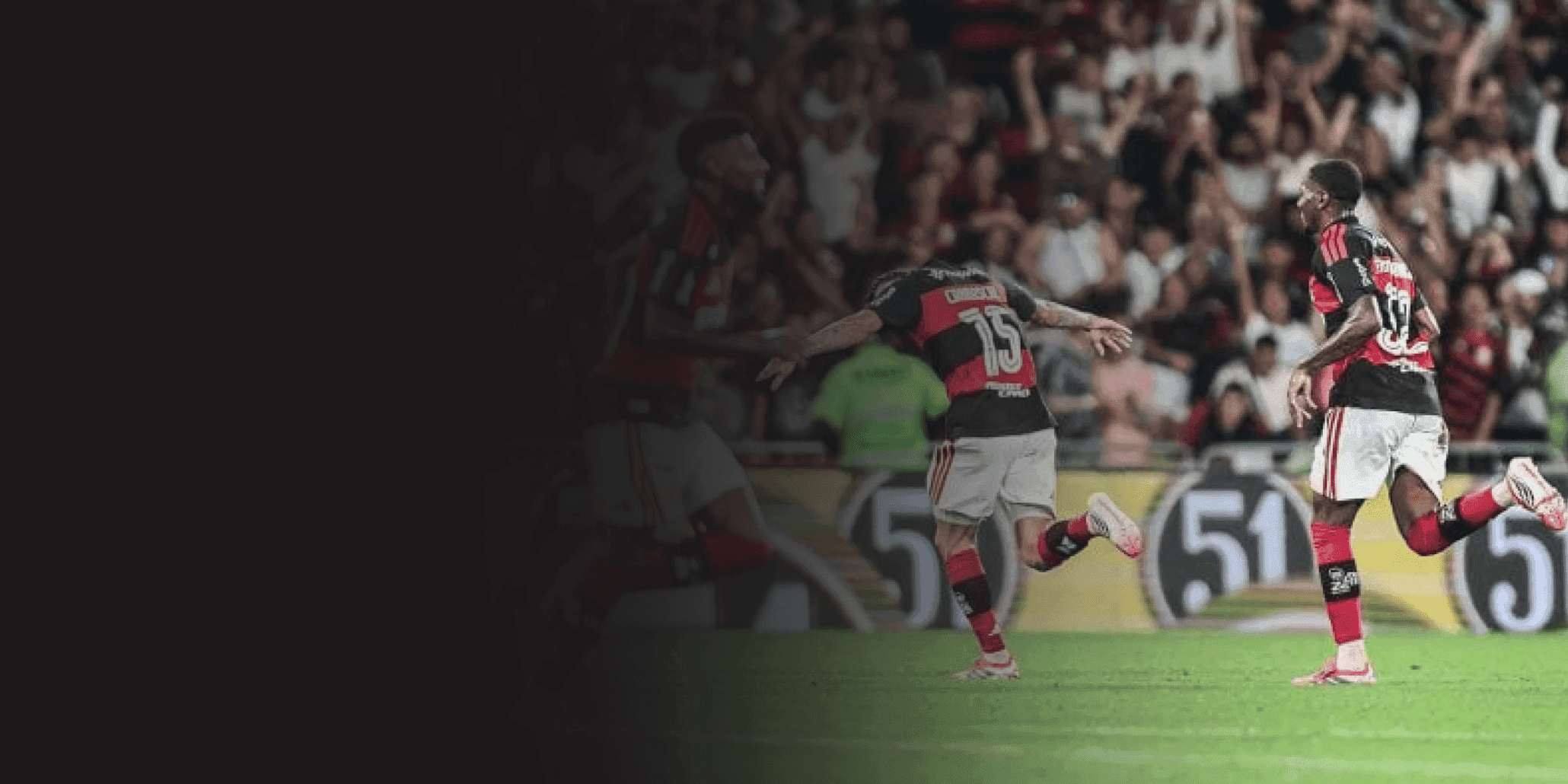 Diante de mais de 50 mil, Flamengo vence o Vasco e respira