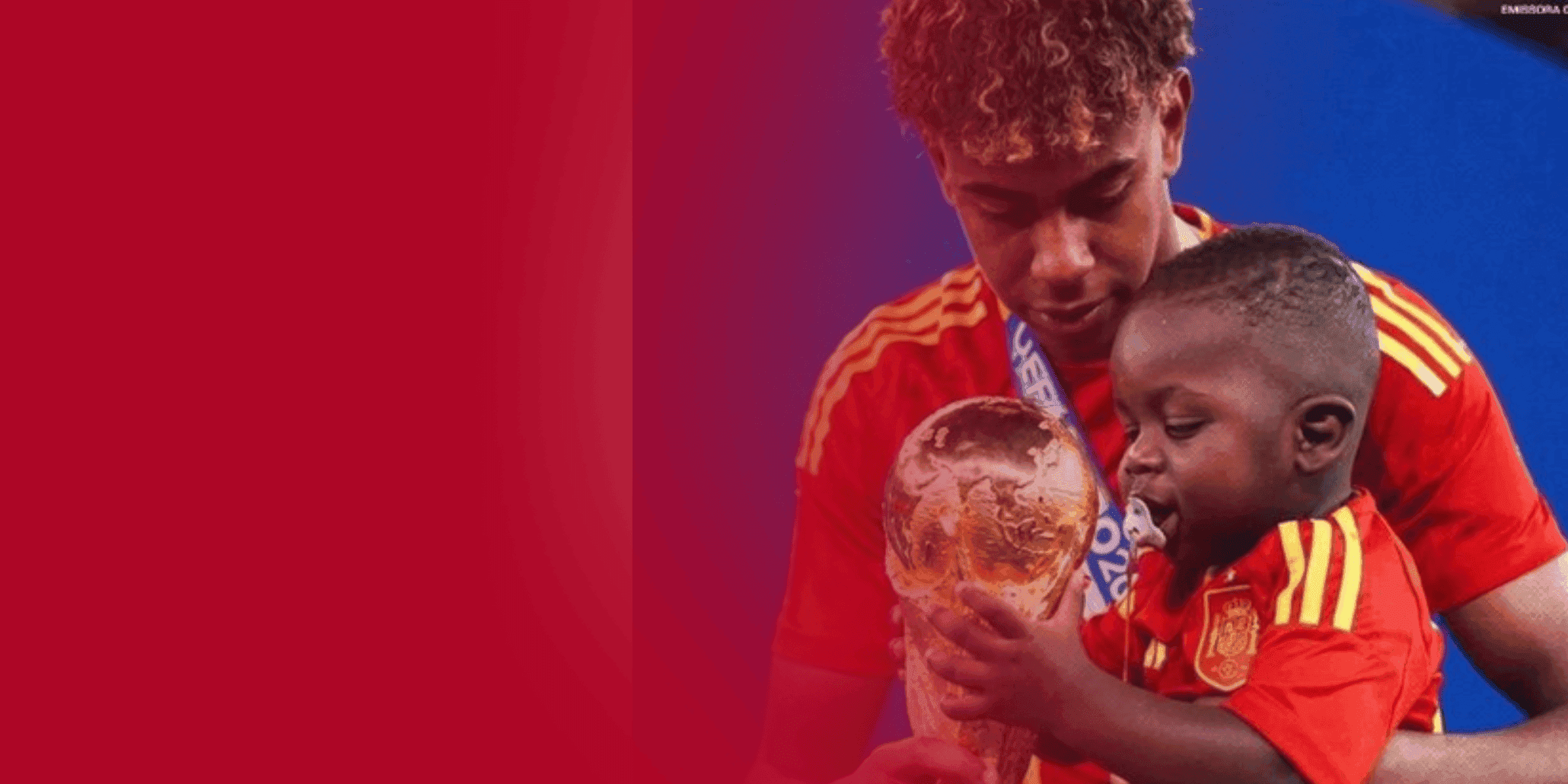 Irmão de Lamine Yamal vira mascote da Espanha e destaque na Copa