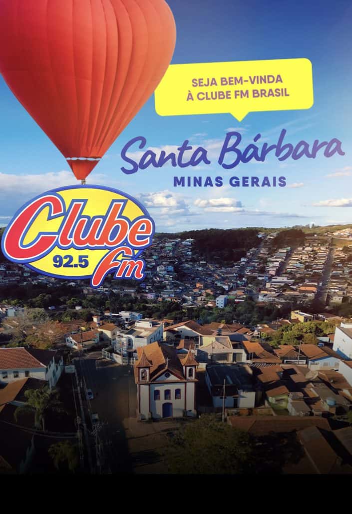 Clube FM estreia em Santa Bárbara e expande em Minas Gerais
