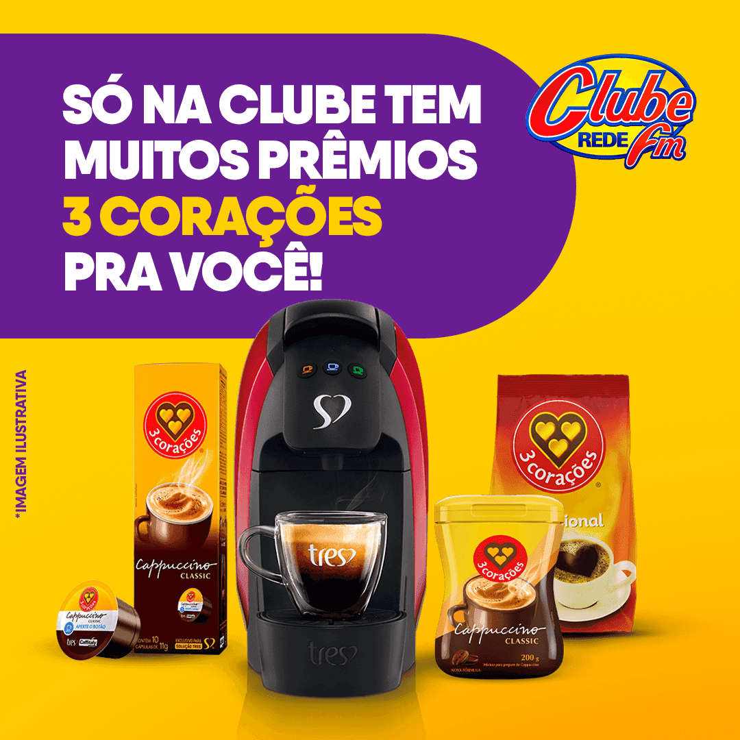 Muitos prêmios 3 corações aqui na Clube!