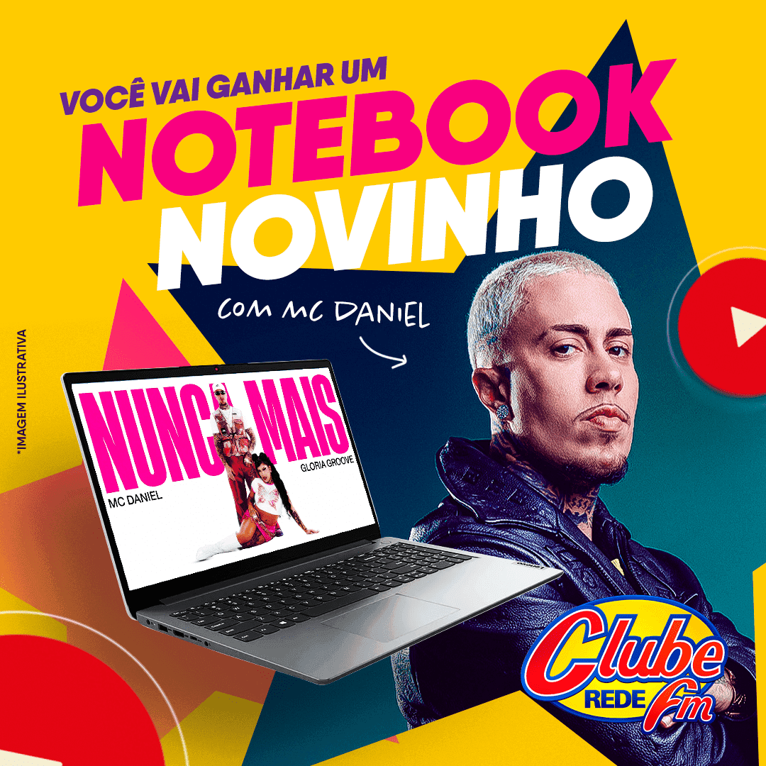 Notebook novinho com MC Daniel