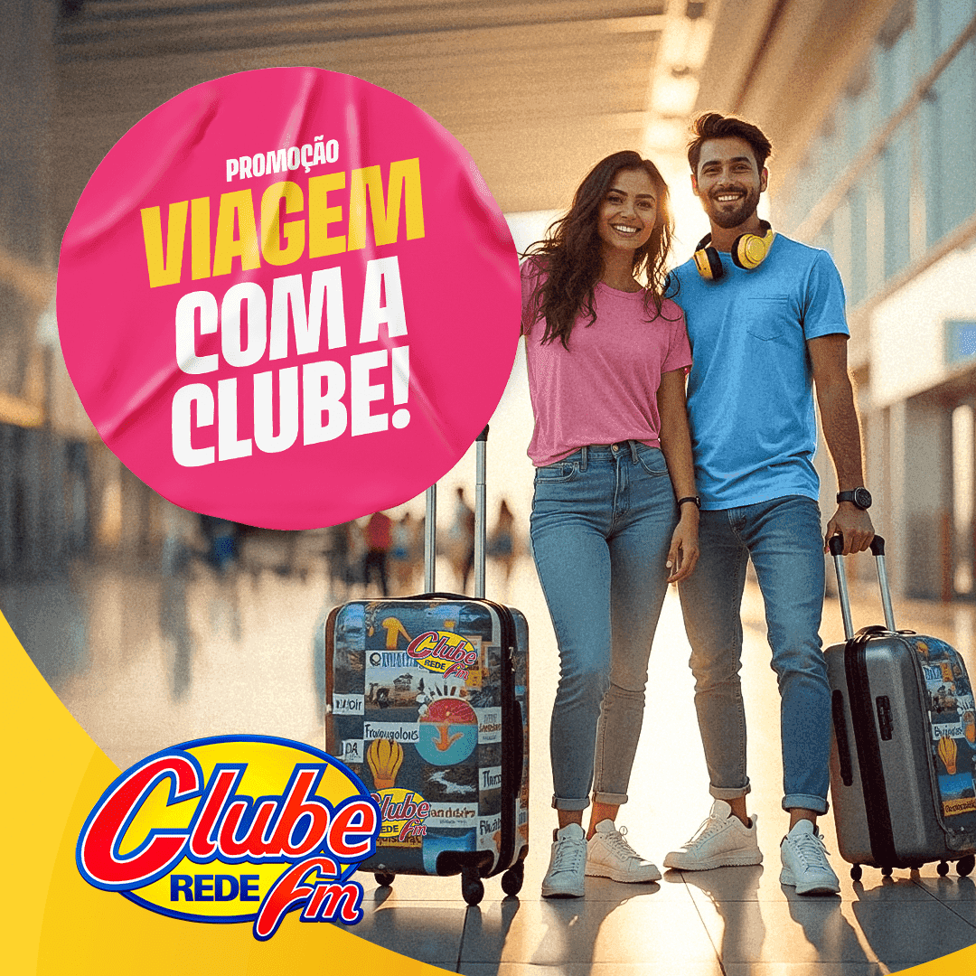 Viagem com a Clube! Aqui, você escolhe o destino!