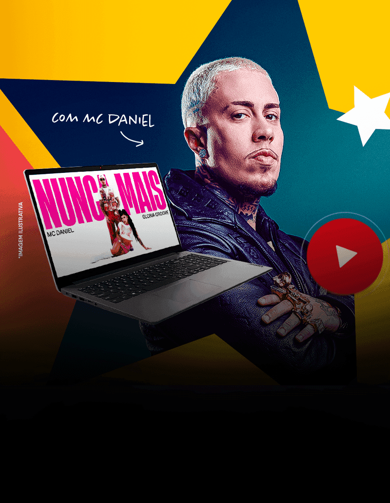 O MC Daniel vai te entregar um Notebook novinho