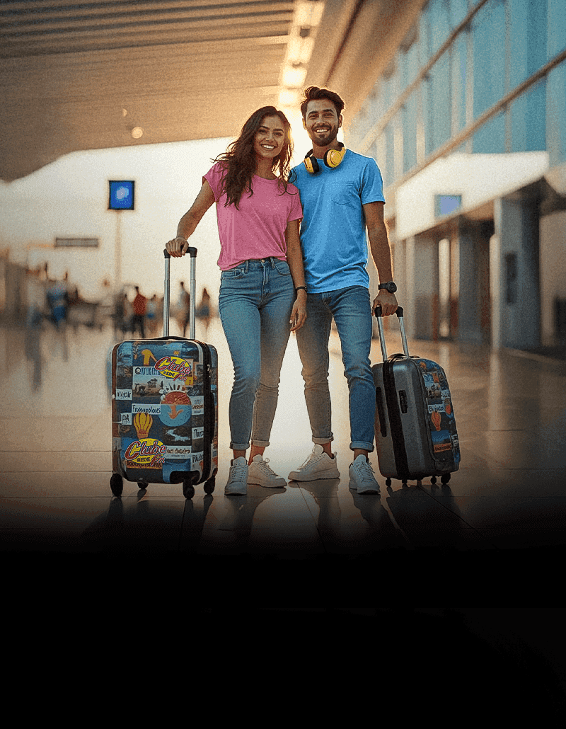 Viajar é mais que bom e viajar com a Clube é bom demais!