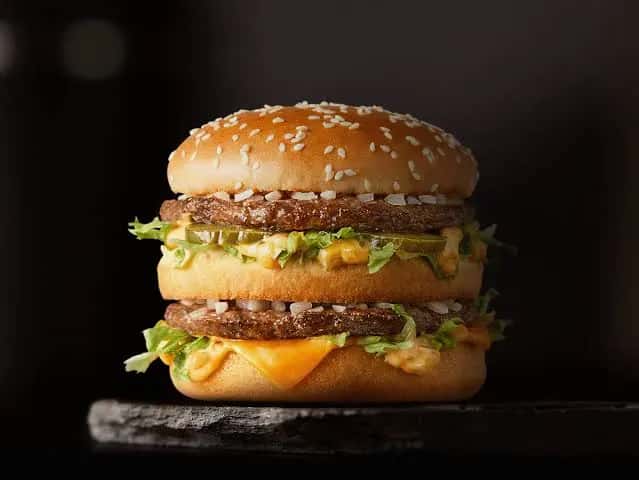 O pedido do McDonald’s chegou, mas o hambúrguer sumiu