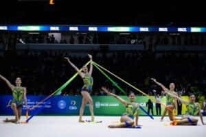 Brasileiras conquistam medalha inédita no Mundial de Ginástica Rítmica