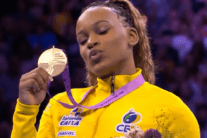 Rebeca Andrade decide ficar fora também do Mundial de Jacarta