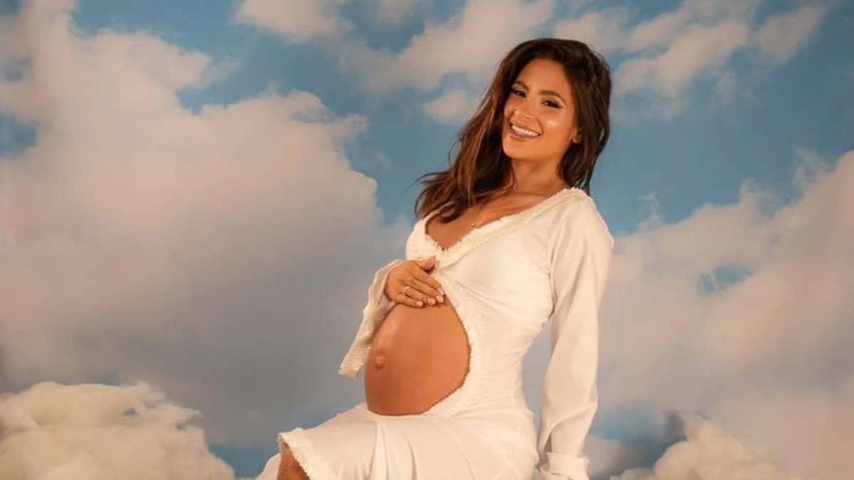 Nathalia Valente rebate críticas após ensaio de gestante