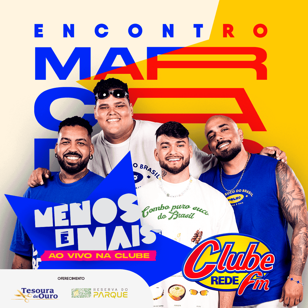 Encontro Marcado ao vivo na Clube com Menos é Mais