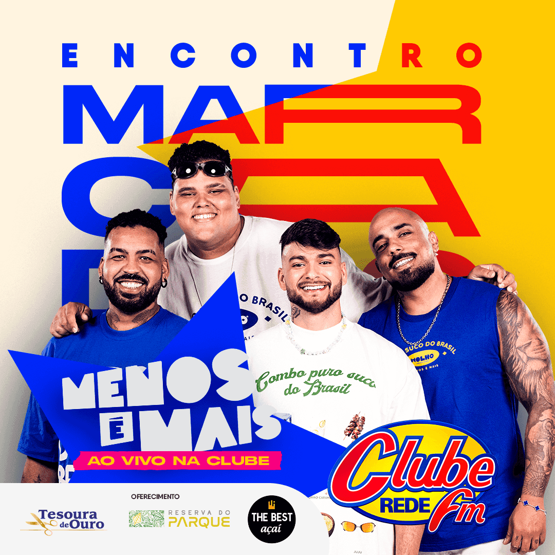 Encontro Marcado ao vivo na Clube com Menos é Mais