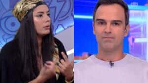 Fernanda Bande avalia Tadeu Schmidt e diz que ele deveria ser mais ‘rigoroso’