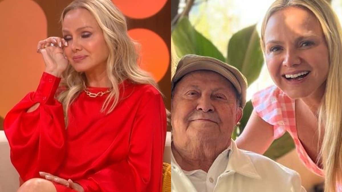 Eliana se emocina ao comentar relação com pai: ‘Muito distante’