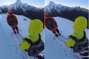 Turista escorrega e morre em escalada na China ao tirar uma selfie