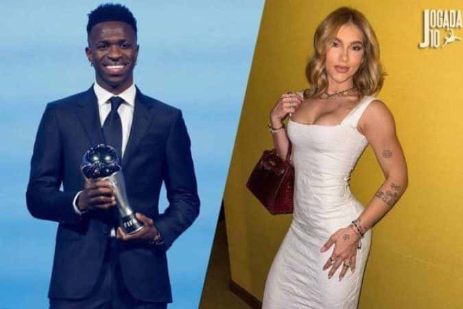 Virginia vai à Espanha e reacende rumores de romance com Vini Jr
