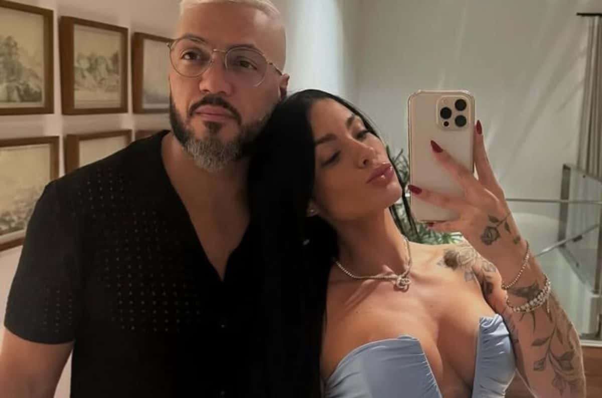 Colunista expõe ‘acordo’ que Belo fez com namorada antes dela entrar em ‘A Fazenda’