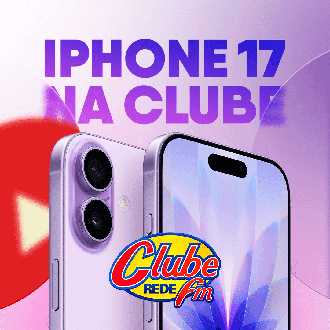 Na Clube, você pode ganhar o novíssimo iPhone 17!
