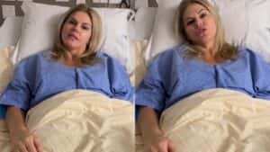 Val Marchiori passa por cirurgia para retirada de tumor na mama