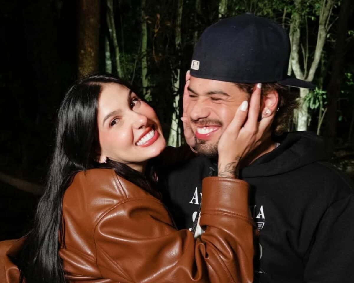 Ana Castela aparece grudadinha com Zé Felipe e web se anima: ‘Combinam muito’