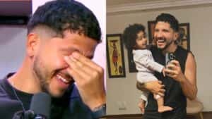 Yuri Lima revela o verdadeiro motivo de ter deixado o futebol e chora ao falar da filha com IZA