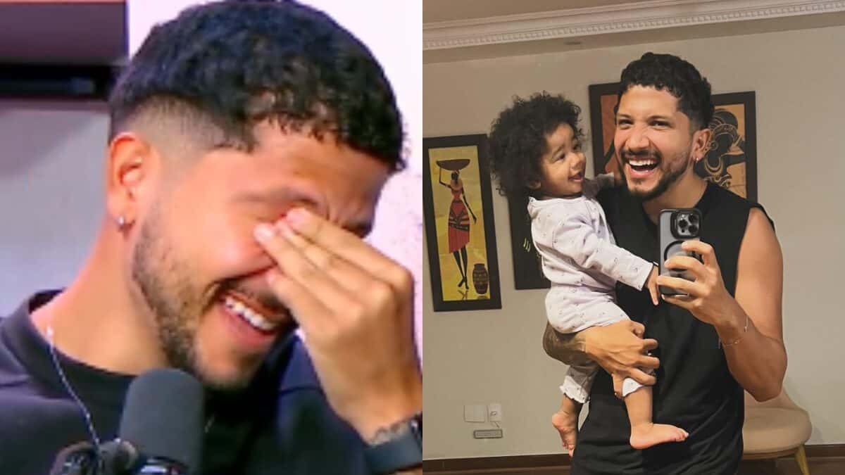 Yuri Lima revela o verdadeiro motivo de ter deixado o futebol e chora ao falar da filha com IZA