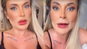 Andressa Urach sai do sério ao ter vídeo adulto postado sem autorização: ‘Vão ter problema’