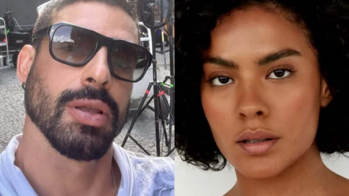 Após briga Cauã Reymond compartilha foto com Bella Campos