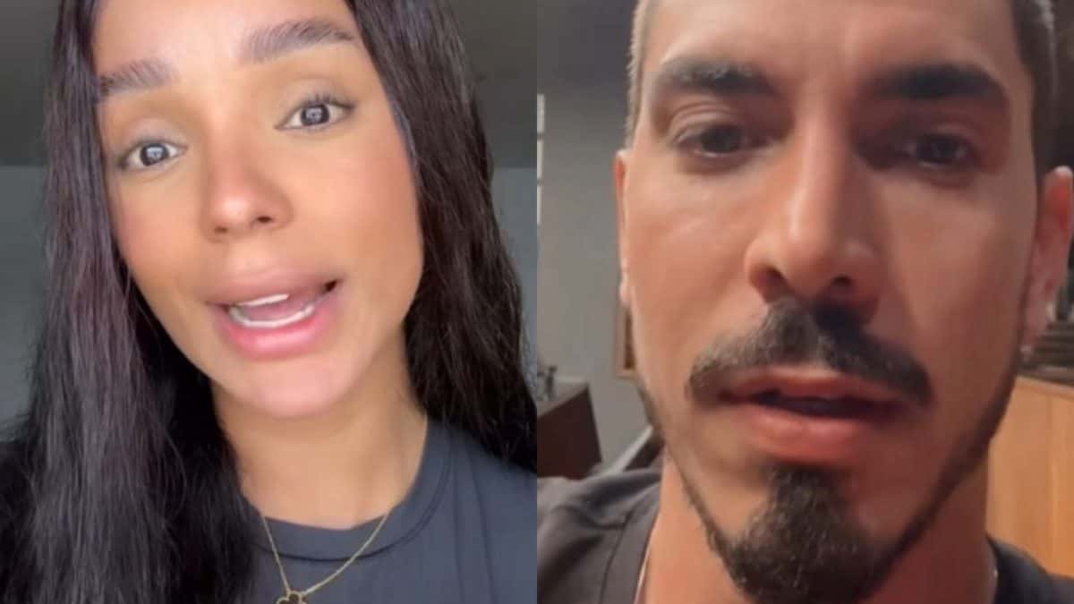 Gabriel David se pronuncia após alfinetada de Brunna Gonçalves