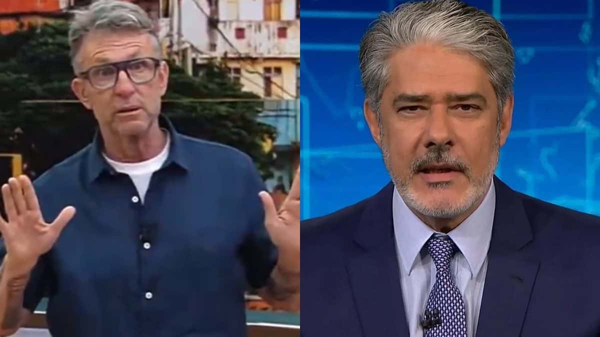 Craque Neto detona William Bonner após piada com a Band: ‘Babaca’