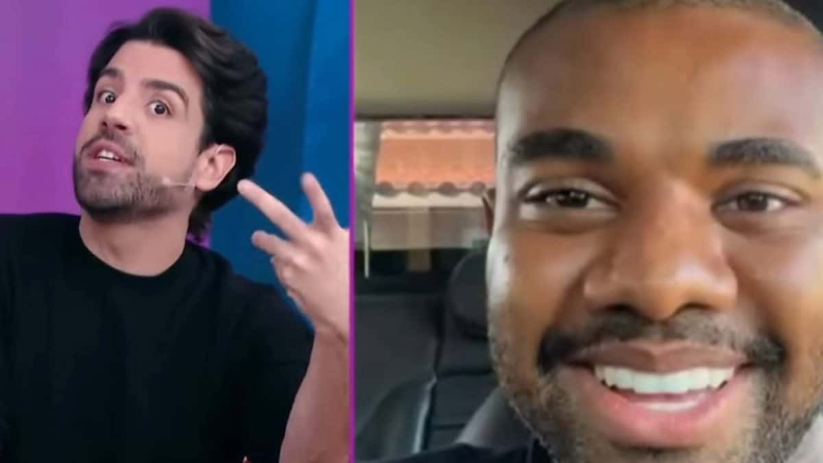 Davi Britto entra em discussão com jornalista em programa ao vivo