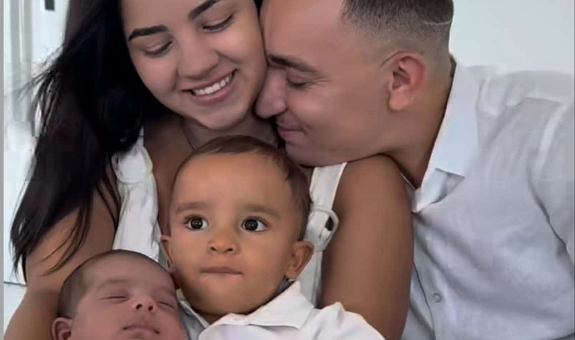 João Gomes compartilha clique íntimo da família e se declara