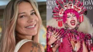 Luana Piovani alfineta Bianca Andrade por fantasia de Elke Maravilha