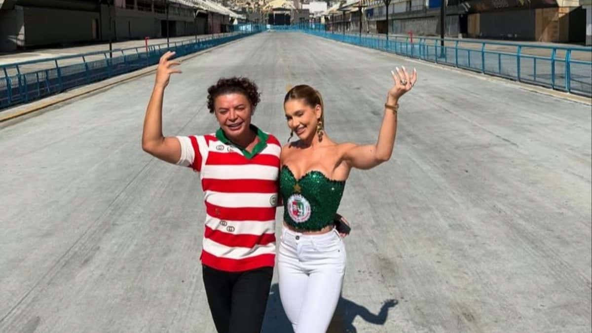 David Brazil explica coreografia do samba de Virgínia