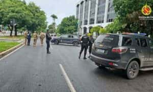 Alerta de bomba mobiliza Bope em frente a prédio federal em Brasília