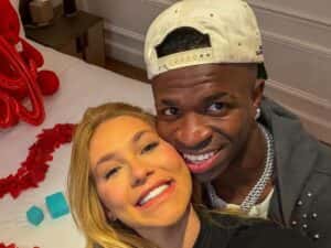 Virginia Fonseca reage a título de ‘Musa da Copa’ após assumir namoro com Vini Jr.