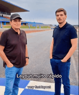 Max Verstappen visita autódromo de Brasília e elogia: “Layout muito rápido”