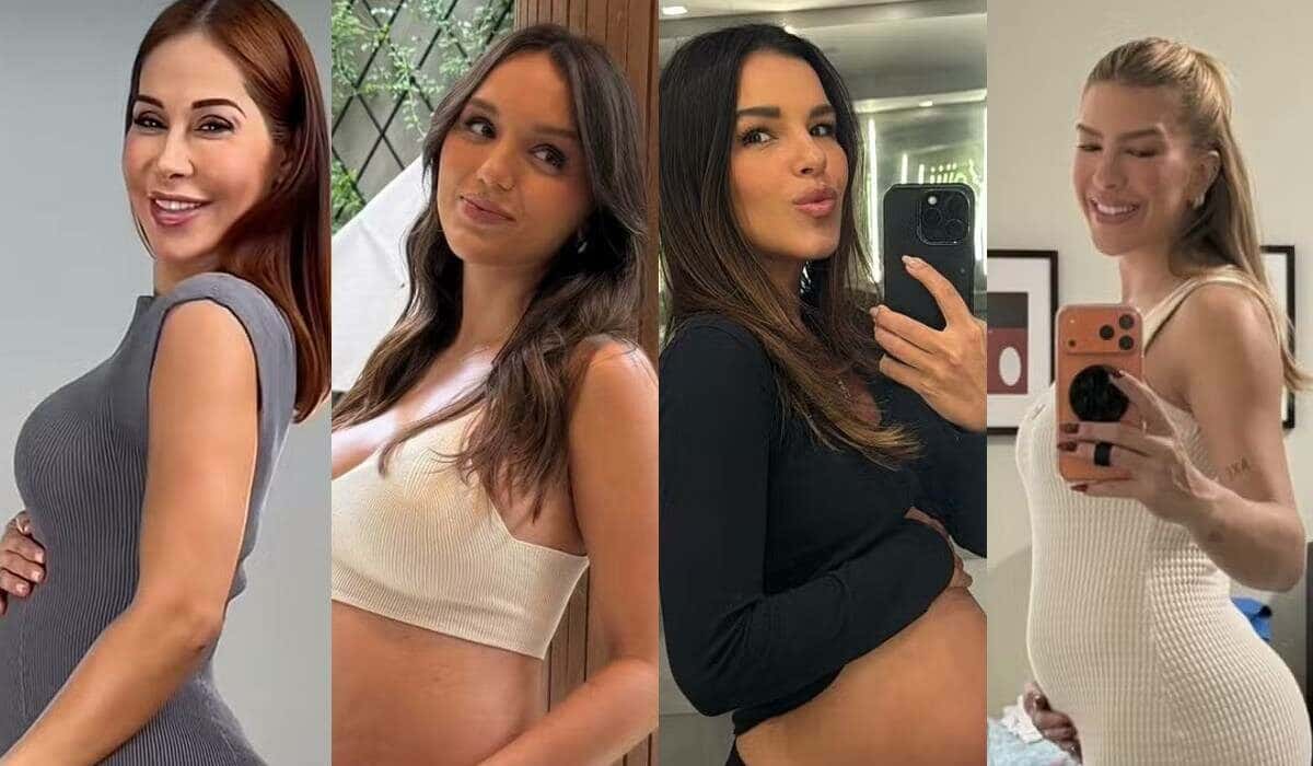Veja lista das famosas que anunciaram gravidez em 2025