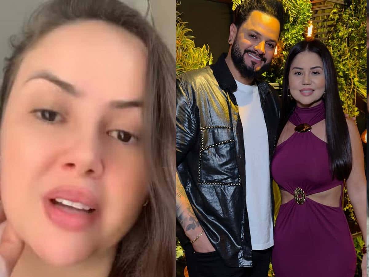 Ex de Diego, do hit ‘Tubarões’, se pronuncia após acusação de agressão contra atual do sertanejo