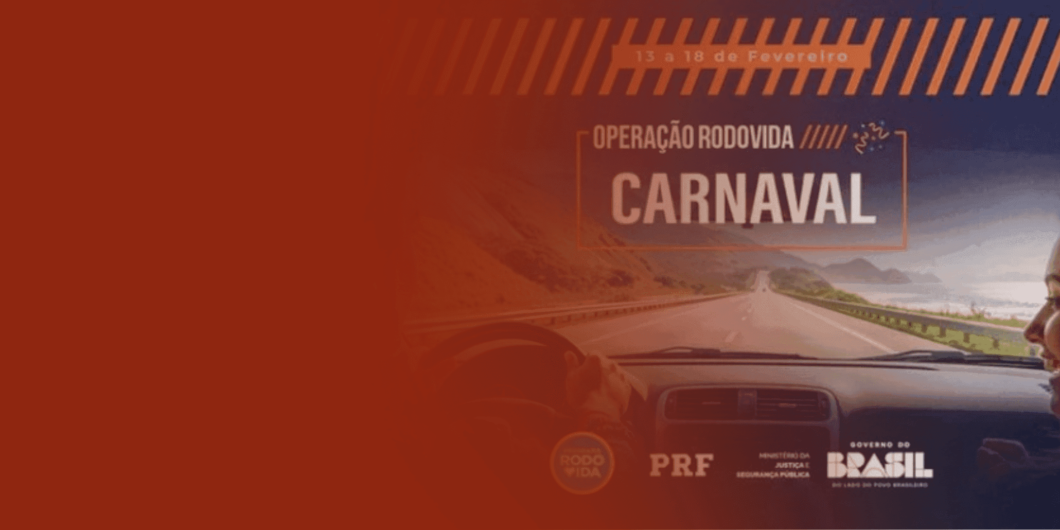 PRF inicia Operação Carnaval 2026 com reforço e tolerância zero ao álcool