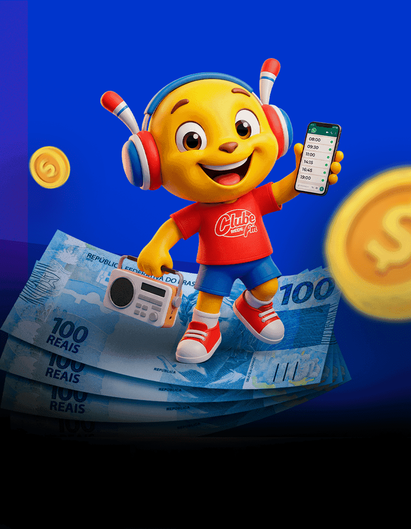 A todo momento, tem PIX de R$100 na Clube