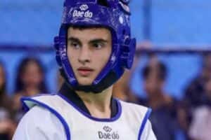 Morre Cauã Batista Gomes Este, atleta do taekwondo, aos 18 anos