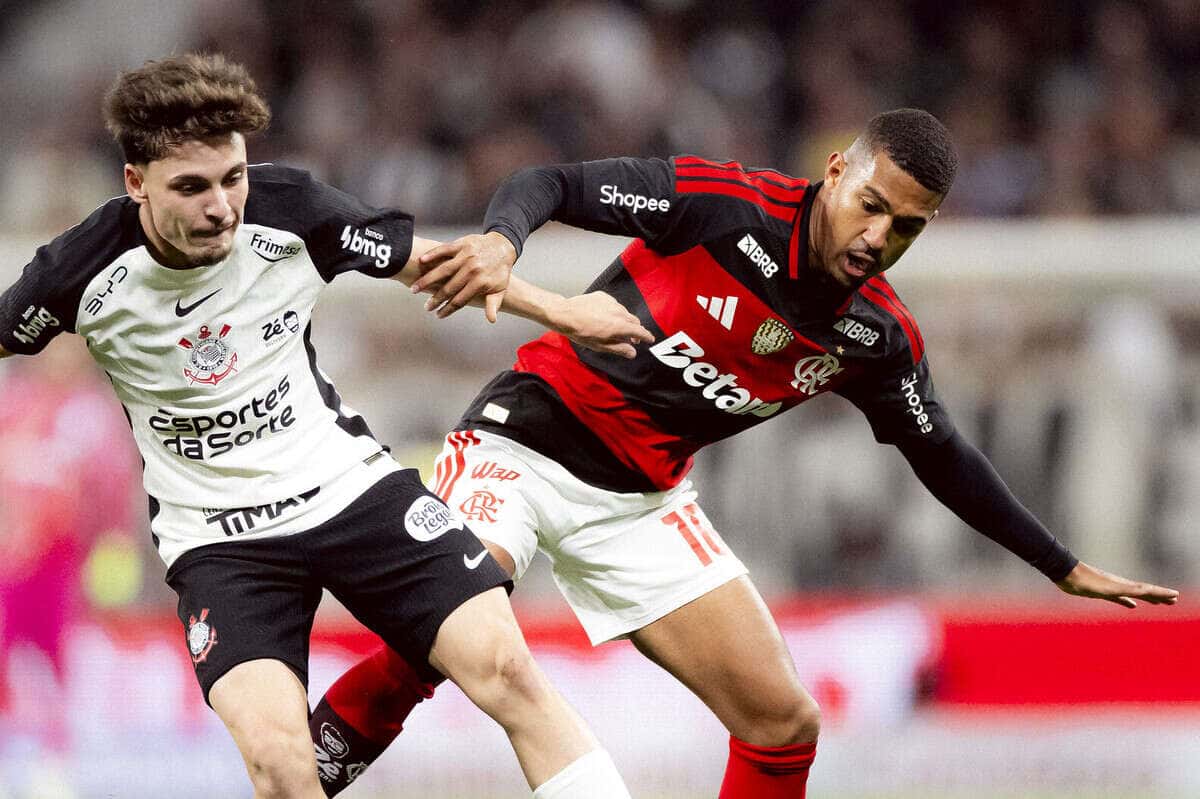 Tudo igual no polêmico Corinthians e Flamengo em Itaquera