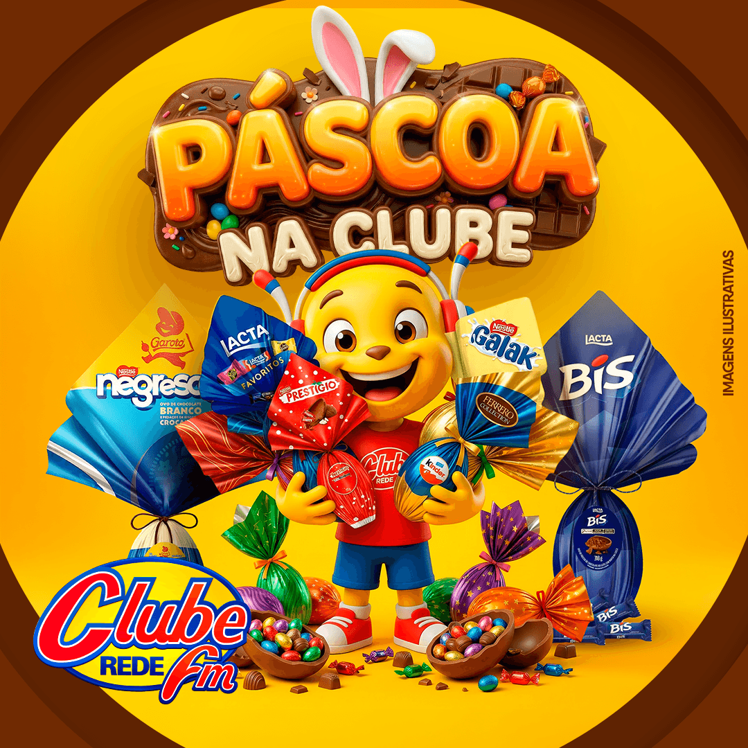 Páscoa na Clube é Bom Demais