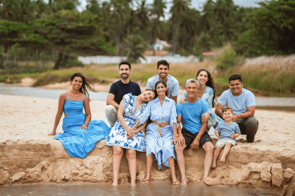 Com câncer terminal, mulher cruza 4 mil km para ensaio de despedida com a família