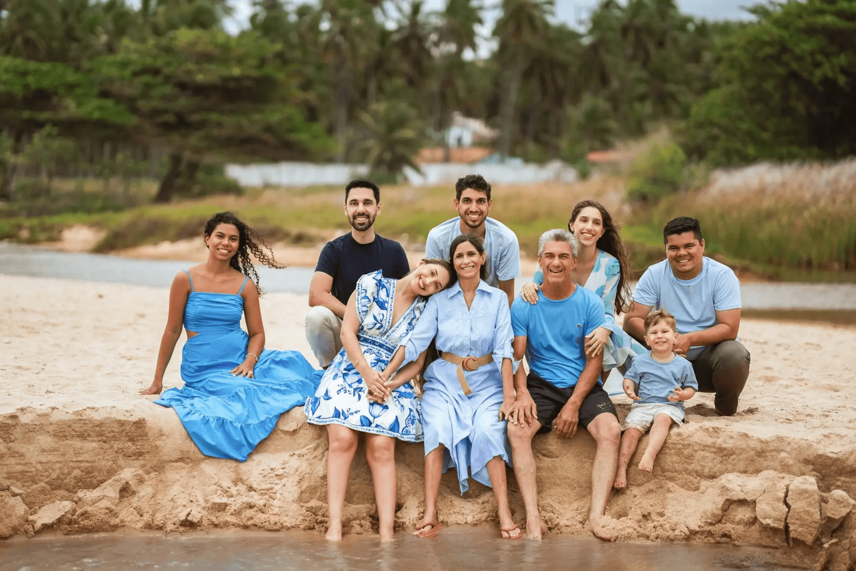Com câncer terminal, mulher cruza 4 mil km para ensaio de despedida com a família